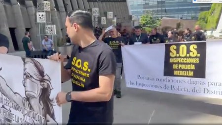 Protesta-inspectores-policia-Fico-Efraiin-juarez