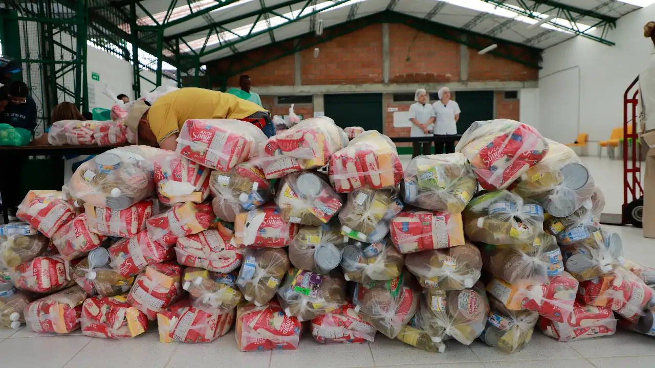 ¡Más apoyo! En La Ceja 3.400 estudiantes recibirán kits de alimentación para sus vacaciones de fin de año 4 alimentos-estudiantes-laceja-receso-escolar4