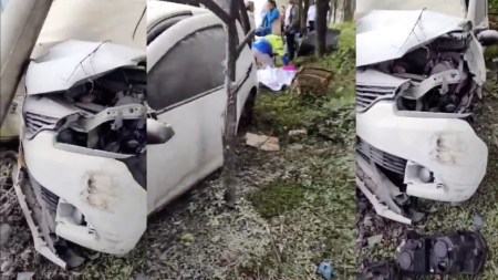 accidente-transito-autopista-norte-barbosa-funcionarios-alcaldia