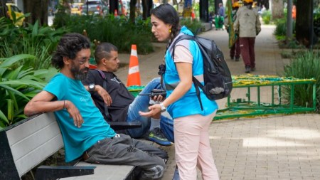 El Parque de Bolívar recibe diciembre limpio y bonito