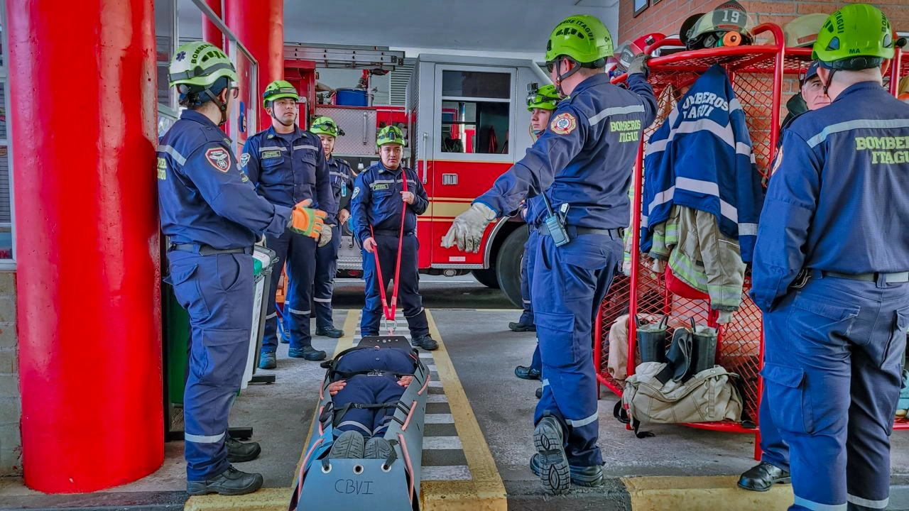 El departamento de Bomberos de Itagüí tiene nueva dotación para atender las emergencias
