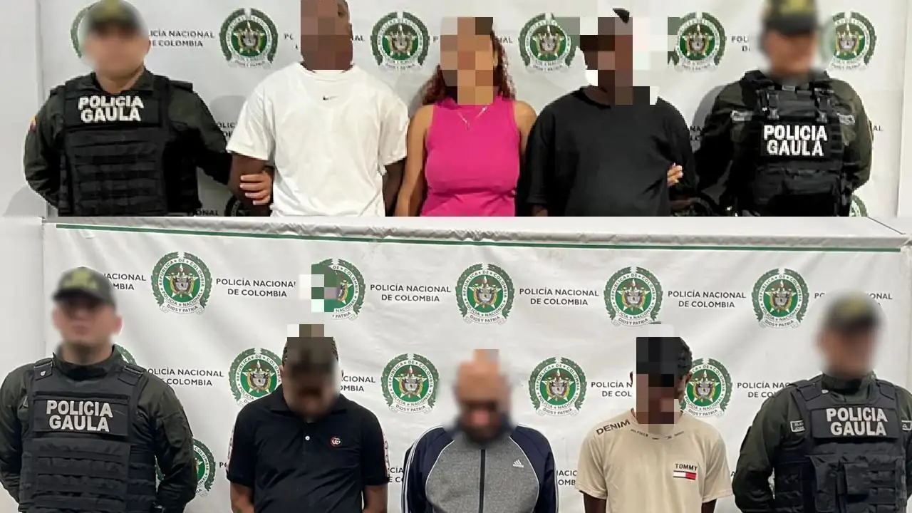 ¡Con las manos en la masa! Capturan en Medellín a 6 personas cuando pretendían recibir dinero producto de extorsión captura-presuntos-extorsionsitas-medellin