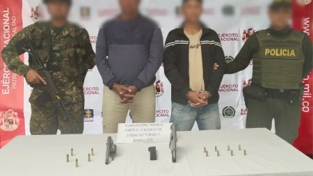 Tras participar en una balacera en Nariño, Antioquia, presuntos integrantes del Clan del Golfo fueron capturados capturas-nariño-antioquia-clangolfo
