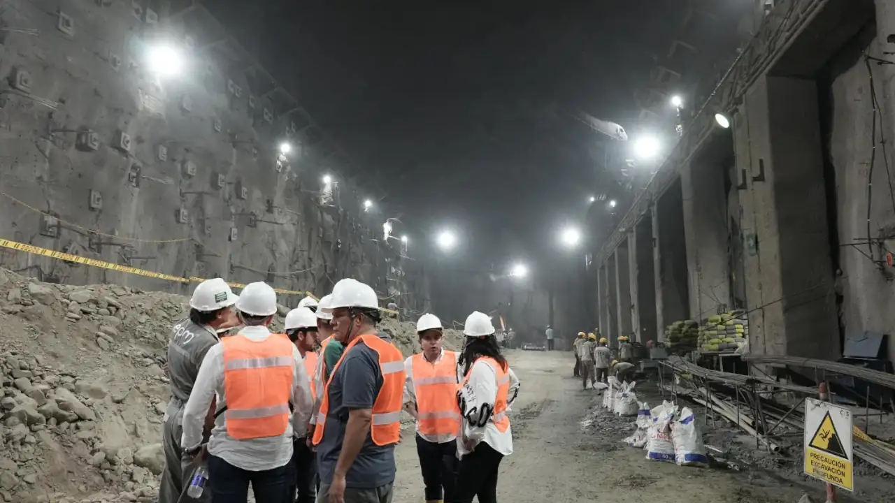 Congresistas visitaron Hidroituango y evaluaron el progreso del proyecto hidroeléctrico