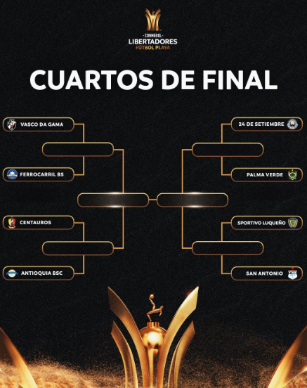 Cuartos de final de la Copa Libertadores de fútbol playa