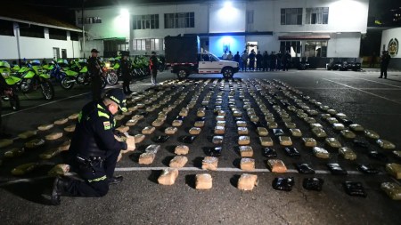 Durante la Alborada, Policía descubrió en Medellín gigantesco cargamento de marihuana