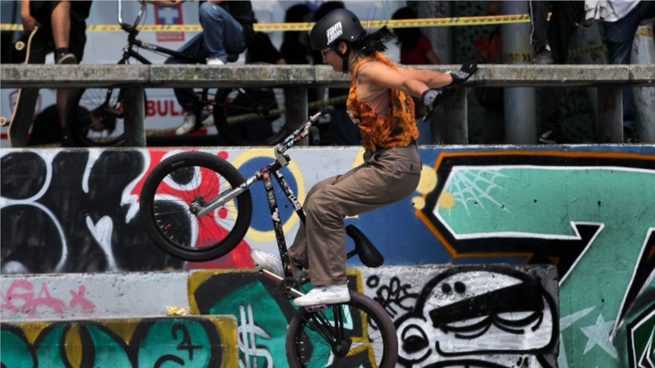 ¡Pura adrenalina! En Medellín siguen tomando fuerza los deportes extremos