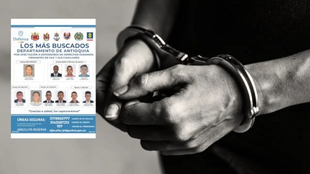 ¿Reconoce a alguno? Policía pública volante de los más buscados en Antioquia