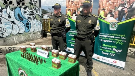 Policía incauta munición de origen estadounidense en operativo en Copacabana