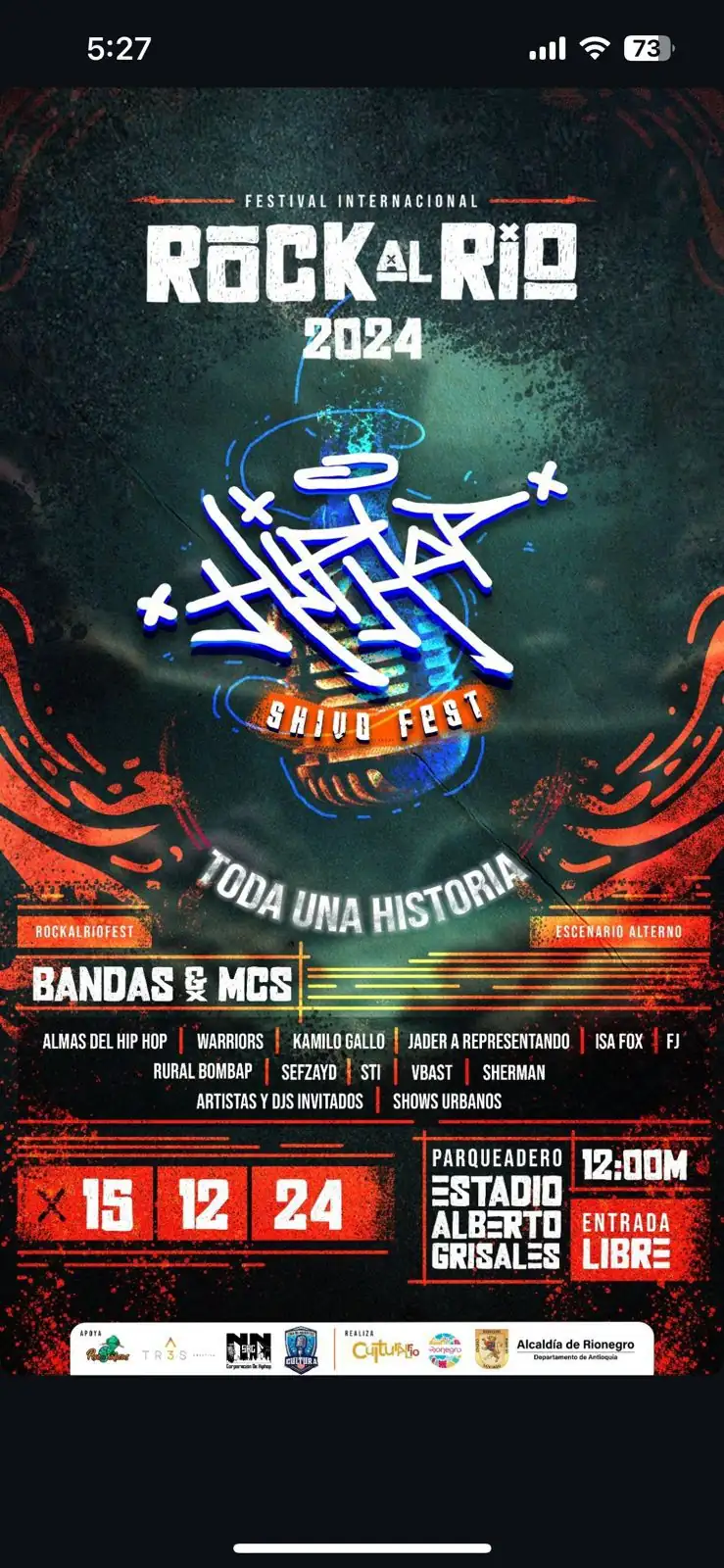 ¡Agéndese! Rock al Río 2024: el festival que reúne talento local e invitados especiales