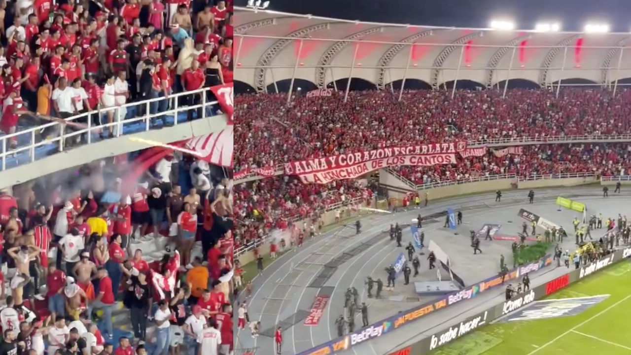 ¡Contundentes! Estas son las primeras sanciones a la hinchada del América por disturbios en el Pascual Guerrero ataque estadio