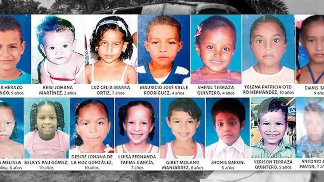 Condenan a Iglesia Pentecostal y al municipio de Fundación por incendio de buseta en el que murieron 33 niños 1 bus-niños-4