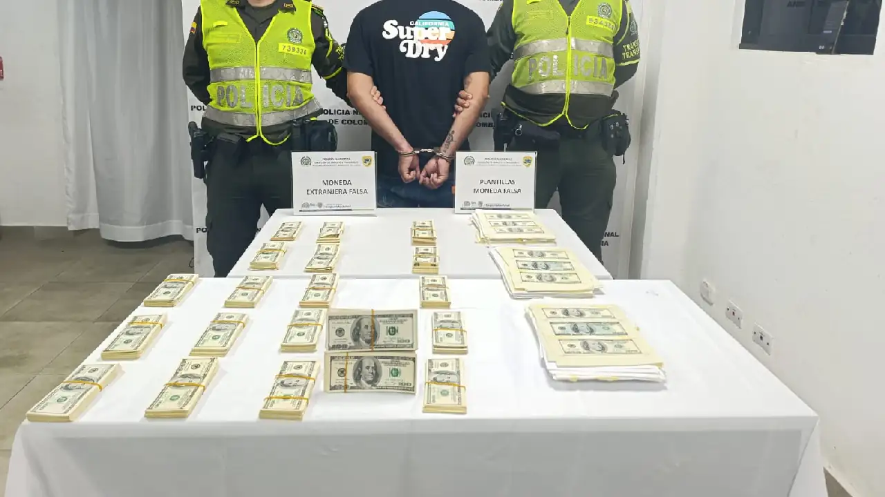 Le dañaron la navidad: incautan 266 mil dólares falsos a hombre que se movilizaba por vías de Antioquia dólares-falsos-incautados-vias-antioquia