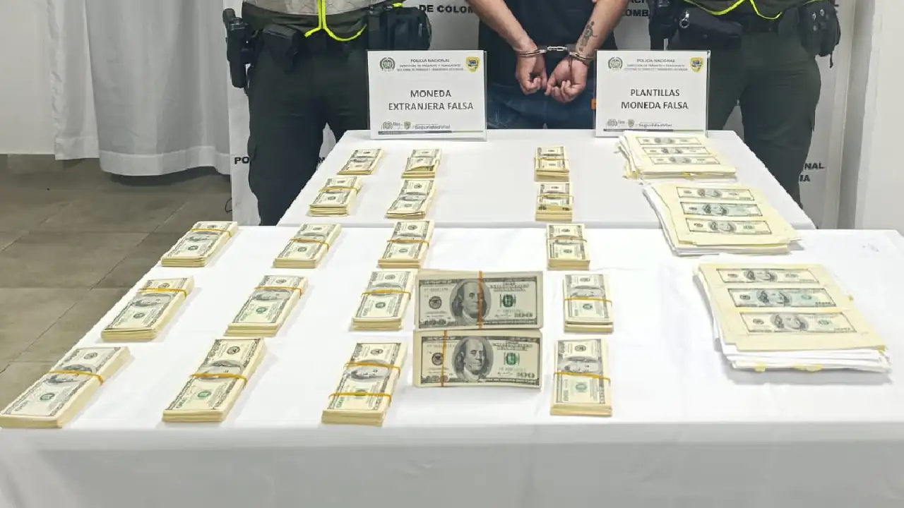 Le dañaron la navidad: incautan 266 mil dólares falsos a hombre que se movilizaba por vías de Antioquia 2 dolares-falsos-incautados-vias-antioquia2