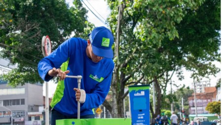 Regresa recuperada la estación EnCicla la 65, estación que fue desmontada por completo