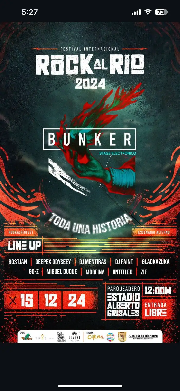 ¡Agéndese! Rock al Río 2024: el festival que reúne talento local e invitados especiales