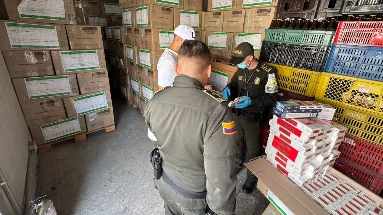 En Antioquia, decomisaron más de 89 mil cajetillas de cigarrillos para su destrucción durante el segundo semestre de 2024