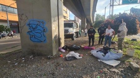Inicia en Bello el primer operativo del año para recuperar el espacio público