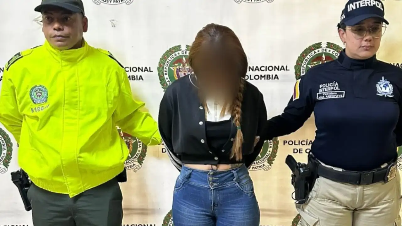 En el centro de Medellín capturaron a una de las mujeres más buscadas en Ecuador