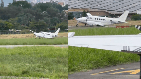 ¡Atención! Aeronave privada presentó un incidente en la pista del aeropuerto Olaya Herrera
