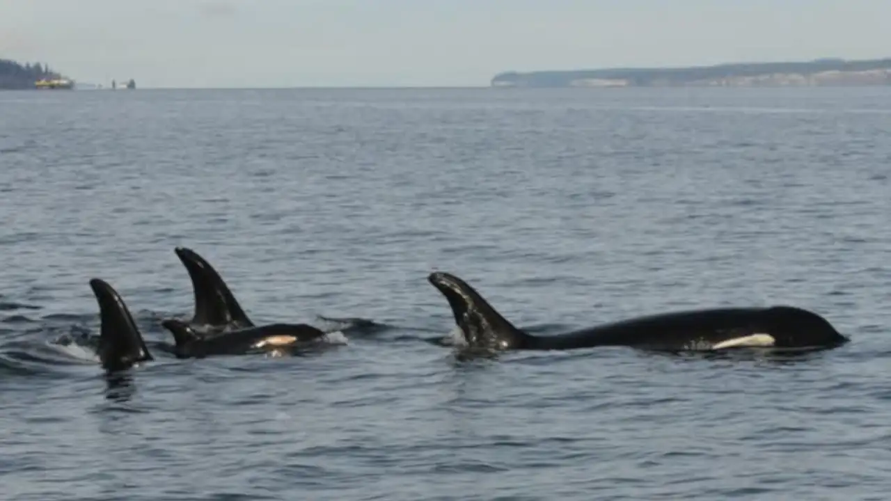 ¡Conmovedora escena! Orca lleva a su segunda cría muerta, tal como lo hizo en 2018 Orca-