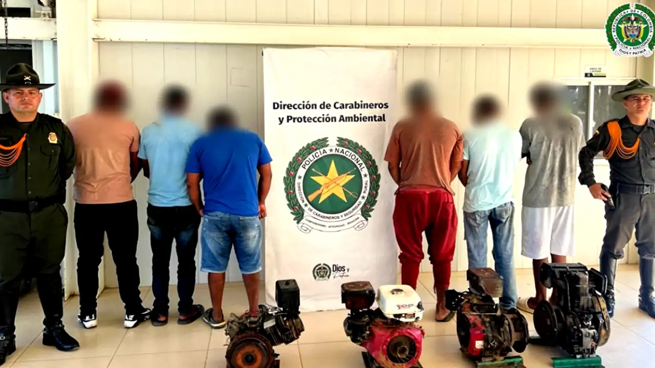 Policía intensifica acciones contra la minería ilegal y el tráfico de especies en Antioquia
