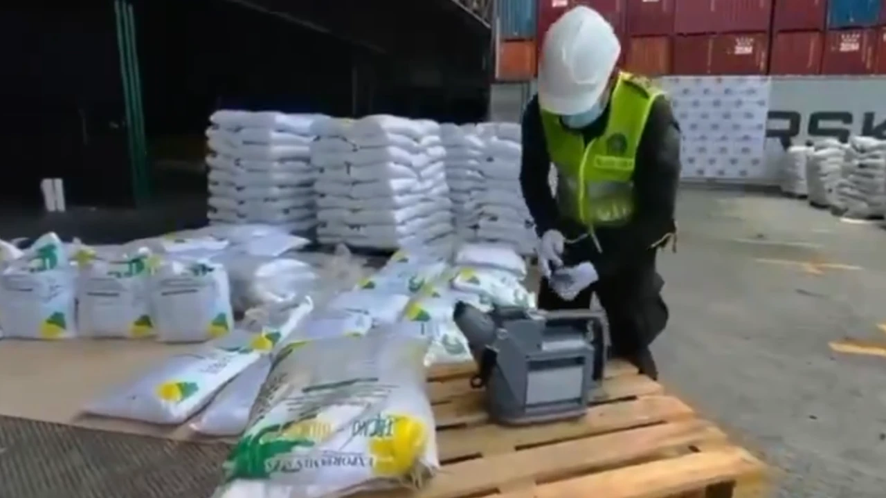 Confirman gigantesca incautación de Cocaína en el Puerto de Buenaventura