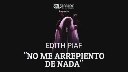 edith Piaf teatro popular de medellin