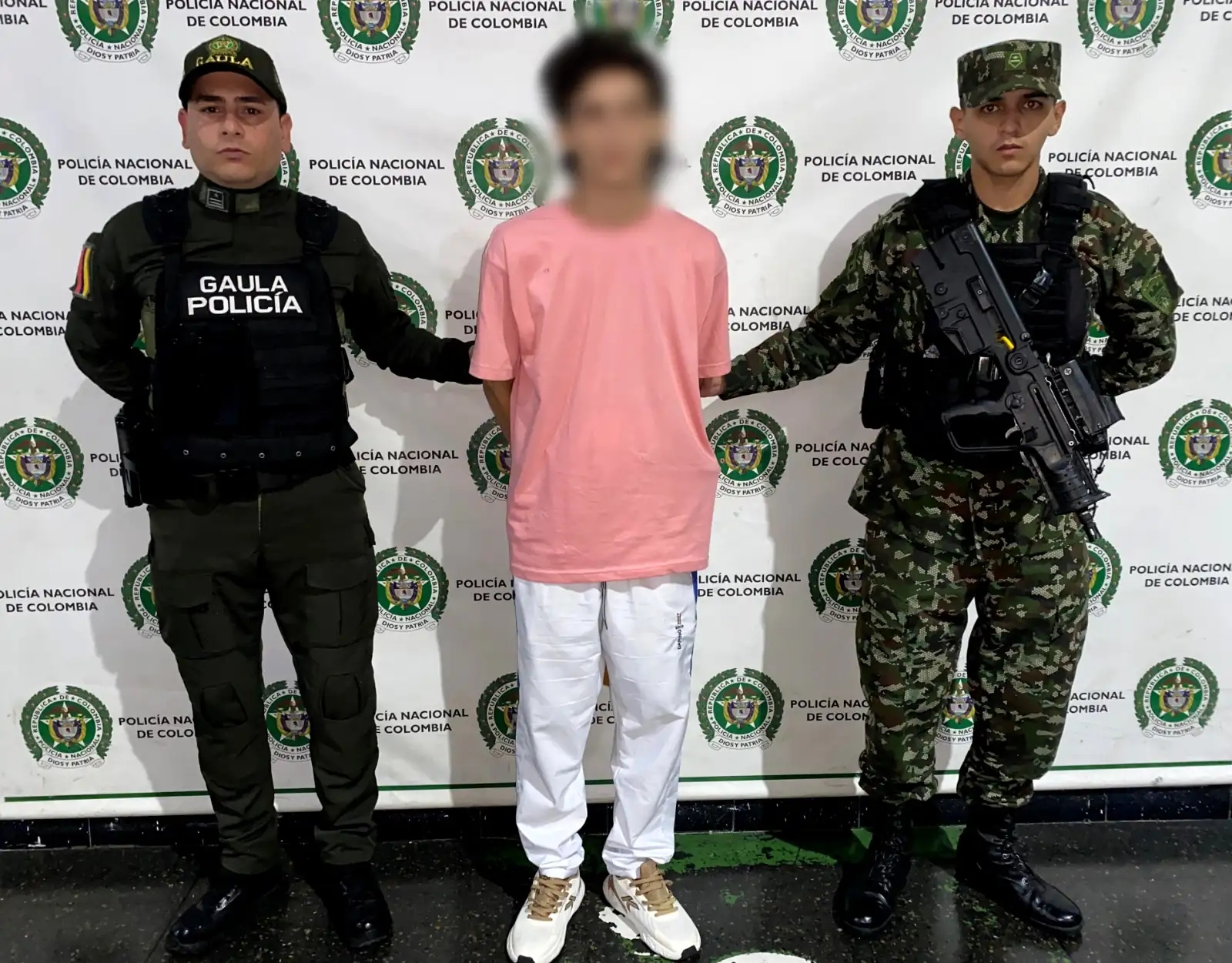 Tres capturados por extorsión tras operativos de la Policía en Antioquia
