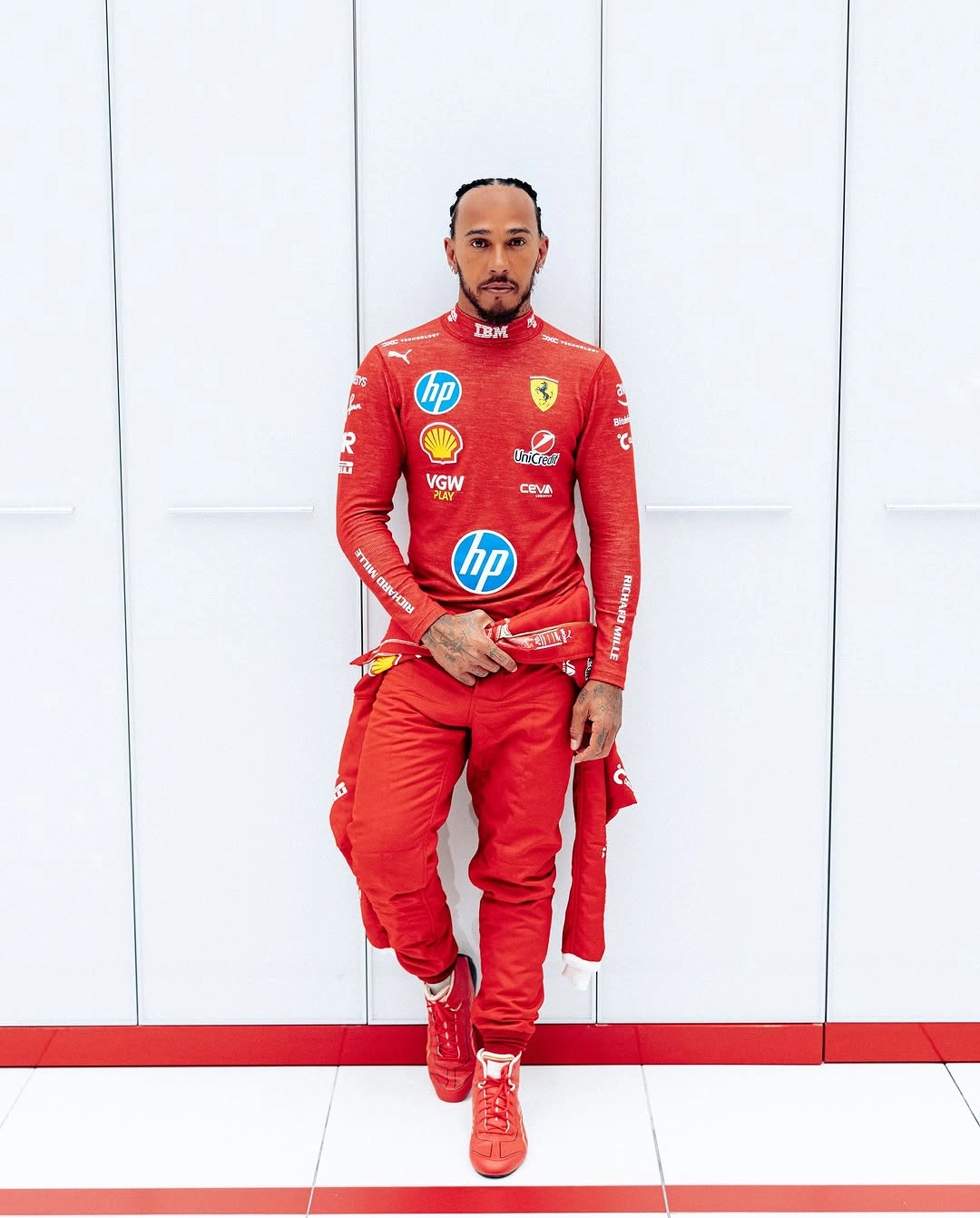  ‘El sagrado corazón de Leclerc y Hamilton’: así está la fe de los fanáticos de Ferrari para la F1