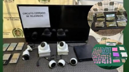 ¡Qué joyitas! Grupo delincuencial ‘La Terraza’ vigilaba la presencia de la Policía con circuito cerrado de Televisión en Medellín golpe-laterraza-medellin-circuitocamaras-drogaincutada