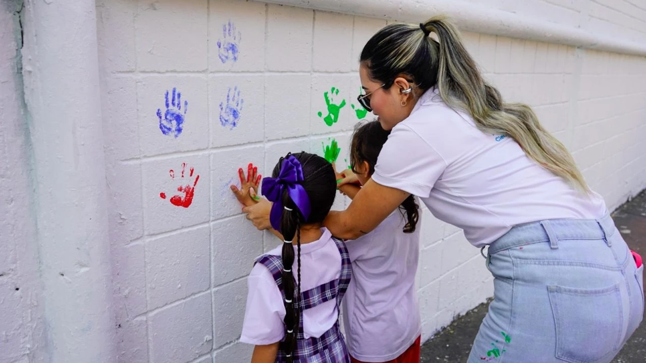 mural ninos 1