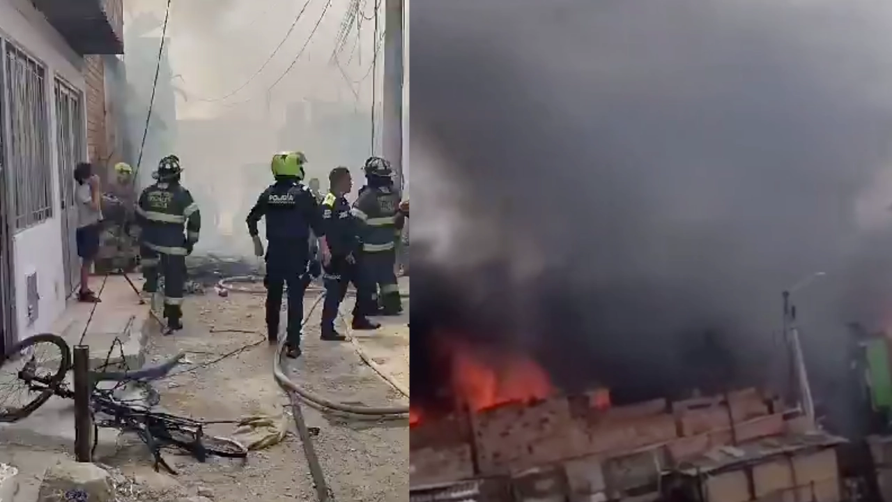 ¡Qué tragedia! Dos hermanitas de 4 y 7 años murieron en un incendio en Soacha, Cundinamarca portada-soacha
