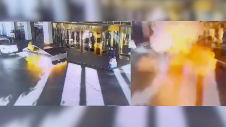 tesla explosion