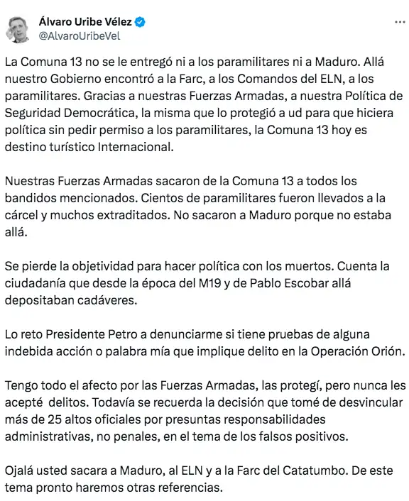 trino-alvaro-uribe-la-escombrera