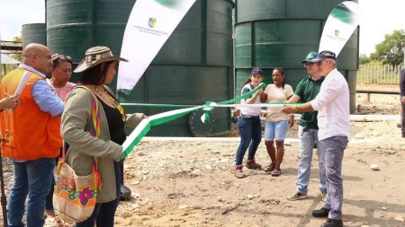 Entregan nuevo sistema de alcantarillado en Zaragoza