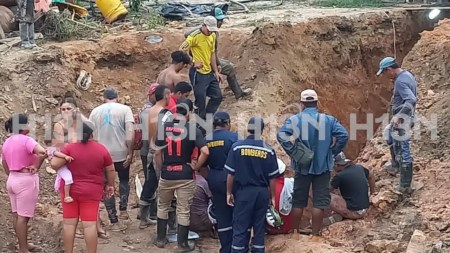 Tras más 20 horas de tensión, minero atrapado en un Socavón en El Bagre es rescatado con vida