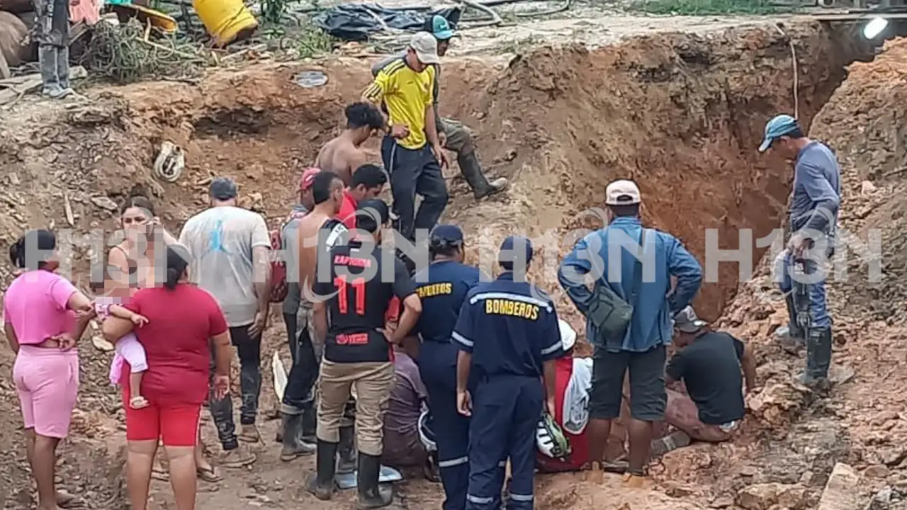 Tras más 20 horas de tensión, minero atrapado en un Socavón en El Bagre es rescatado con vida