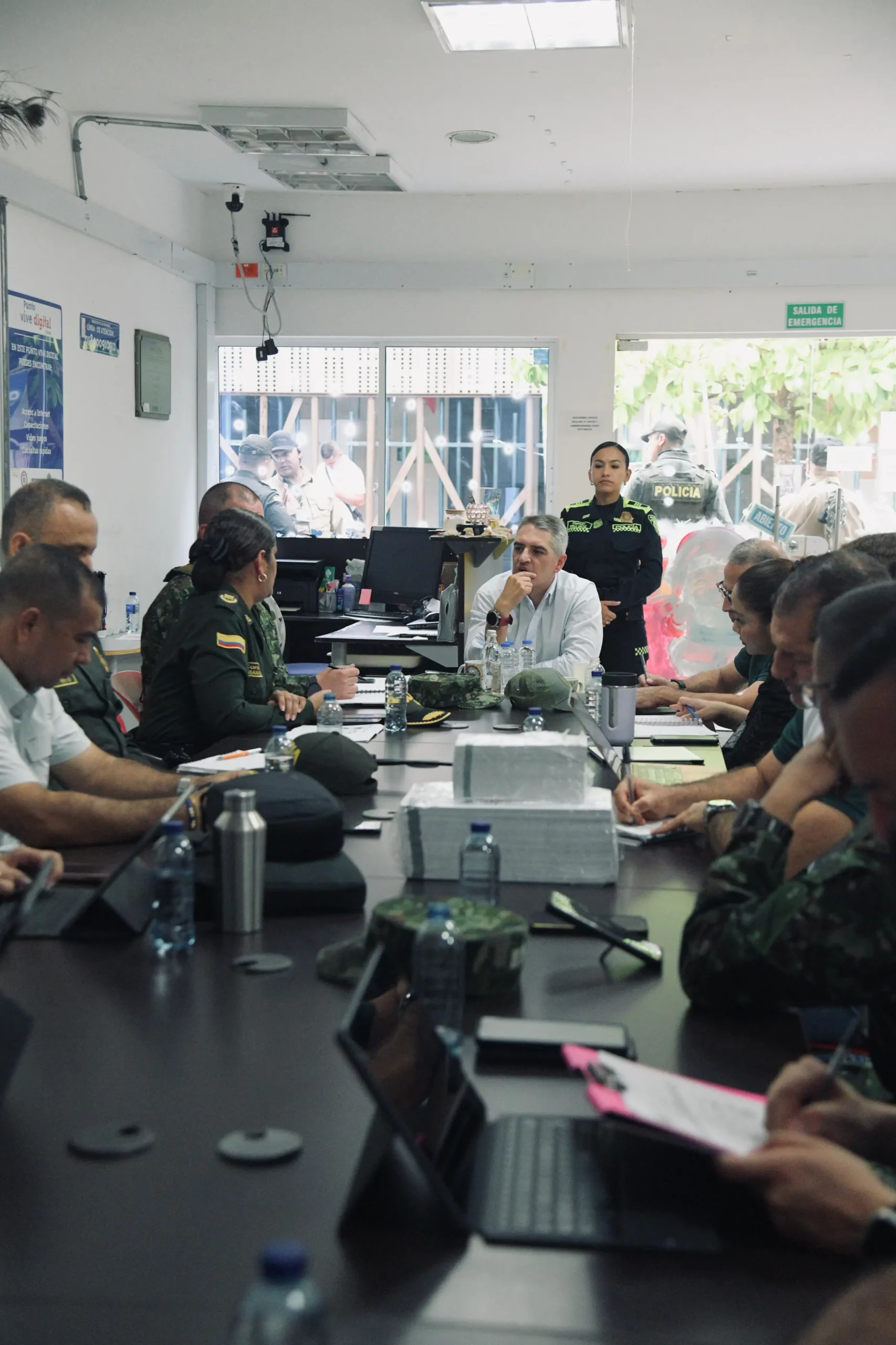Gobernador de Antioquia supervisó compromisos de seguridad y programas sociales en Yondó