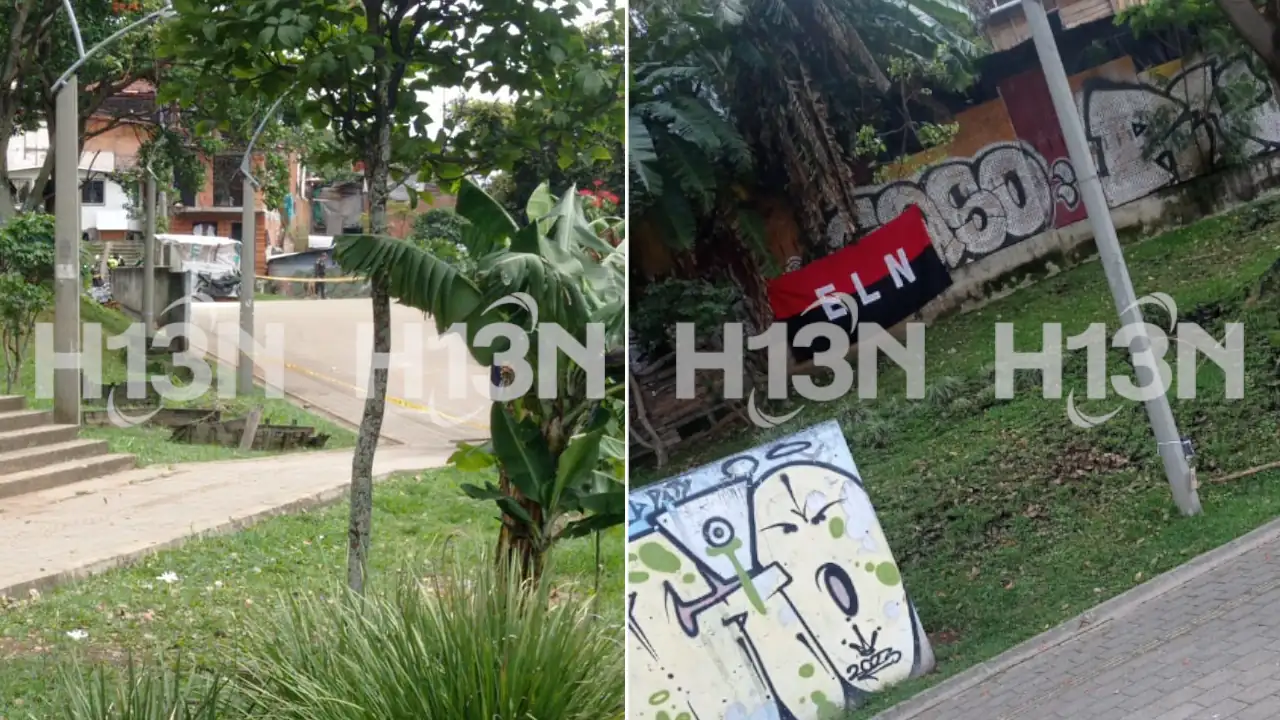 Alerta en Moravia por hallazgo de trapo con inscripción ELN