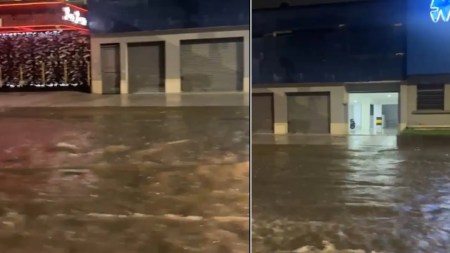 Lluvias intensas dejan varias calles del Valle de Aburrá con inundaciones Lluvias intensas dejan varias calles del Valle de Aburrá con inundaciones