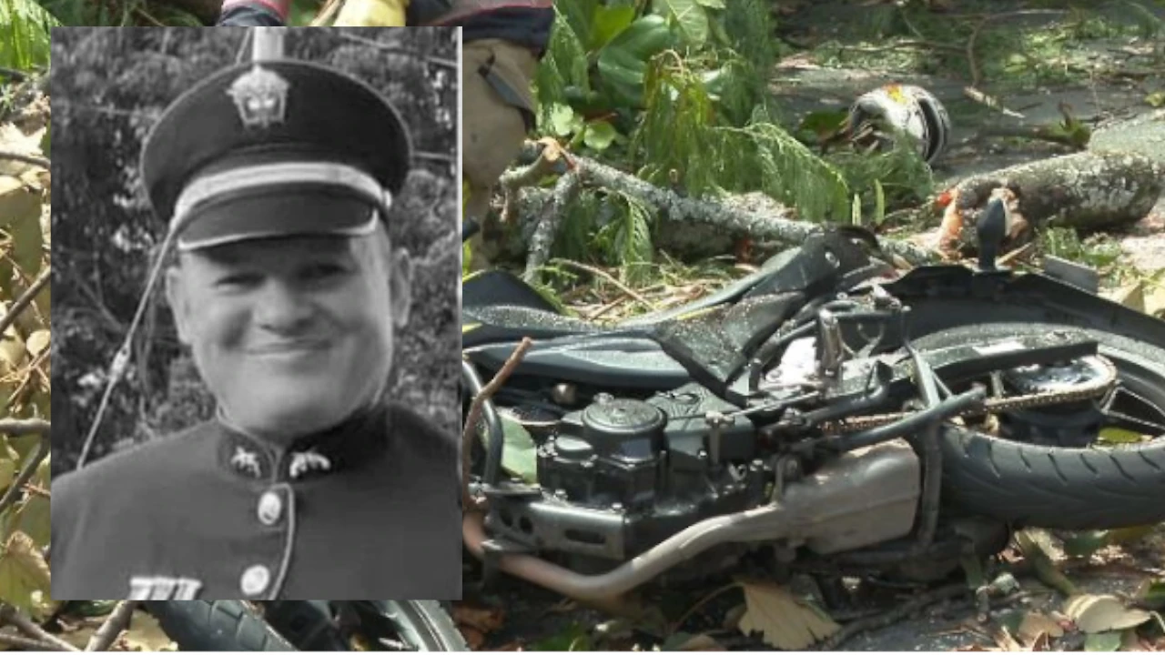 ¡Paz en su tumba! Él era Juan Pablo Cano, Intendente Jefe de la Policía que murió tras accidente con árbol en la 33 caída-arbol-en-la33-Juan Pablo Cano-policia