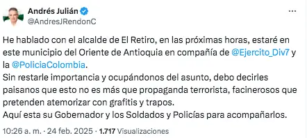 bandera-el-retiro-gobernador-antioquia-hoy