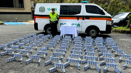 Cayó millonario cargamento de contrabando: en la vía Medellín-Rionegro incautaron cajetillas de cigarrillo cajetillas-cigarrillos-contrabando-incautadas-via-medellin-rionegro