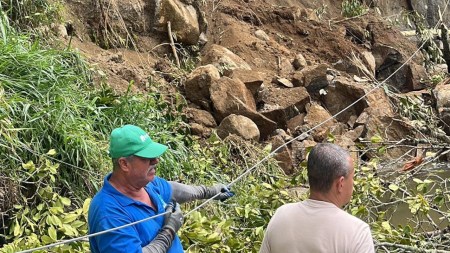 Durante este fin de semana, se presentaron en Cocorná varias emergencias a causa de las lluvias 