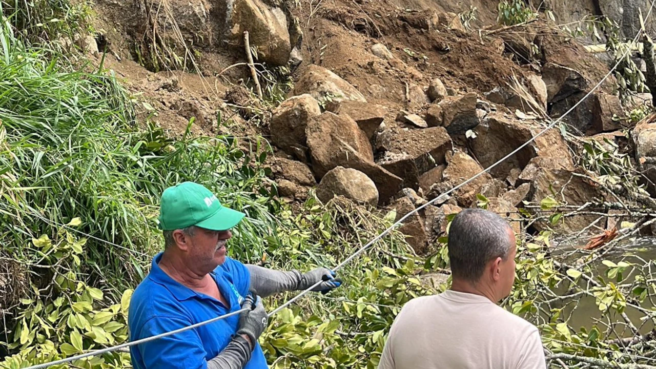 Durante este fin de semana, se presentaron en Cocorná varias emergencias a causa de las lluvias 