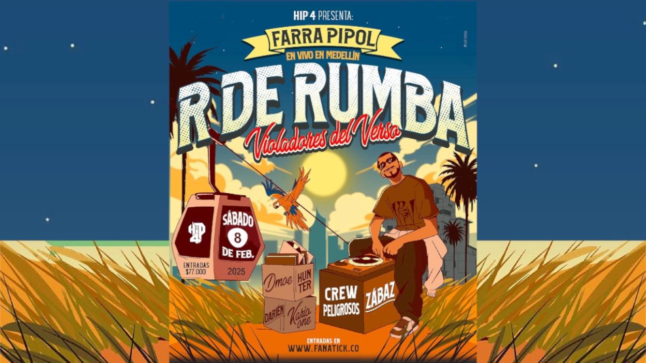 ¡Al ritmo del Hip Hop! Prográmese para celebrar los 20 años del género en Medellín con un gran festival farra-sandiego