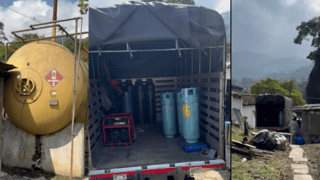 En La Estrella cierran establecimiento clandestino donde llenaban cilindros de gas En La Estrella cierran establecimiento clandestino donde llenaban cilindros de gas