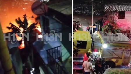 Urgente: reportan fuerte incendio en el barrio Enciso Urgente: reportan fuerte incendio en el barrio Enciso