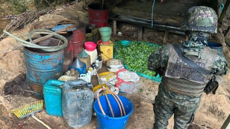 Estaban inundados de coca: en Antioquia y Córdoba, Ejército destruyó 6 laboratorios para producir el alcaloide seis-laboratorios-coca-destruidos-antioquia-valdivia-cordoba